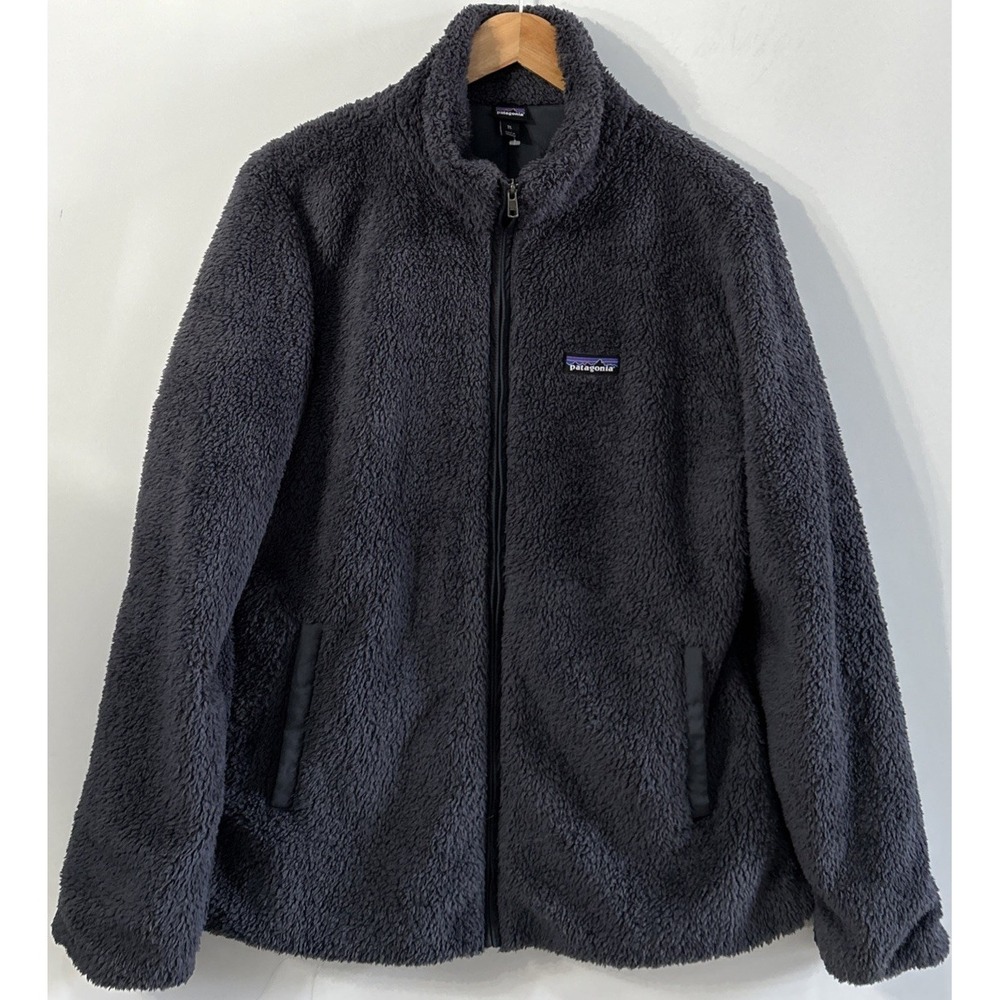 Women's Patagonia Los Gatos Full Zip Fleece Lined Jacket Gray Style 25211 Sz XL